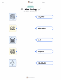 Tài liệu in sẵn Alan Turing cho trẻ em