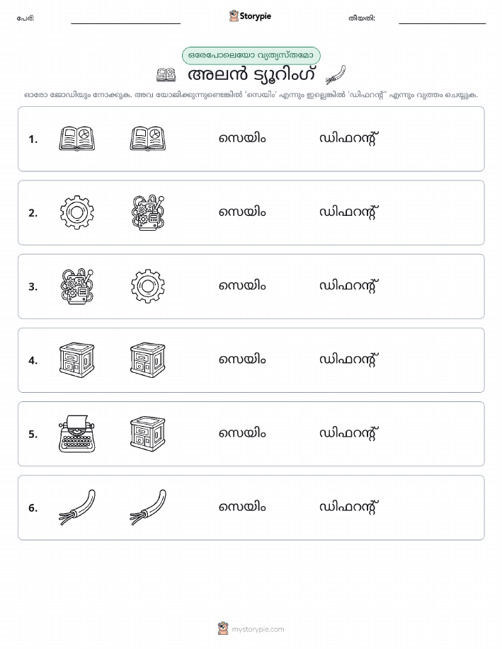 ഒന്നോ വ്യത്യാസമോ