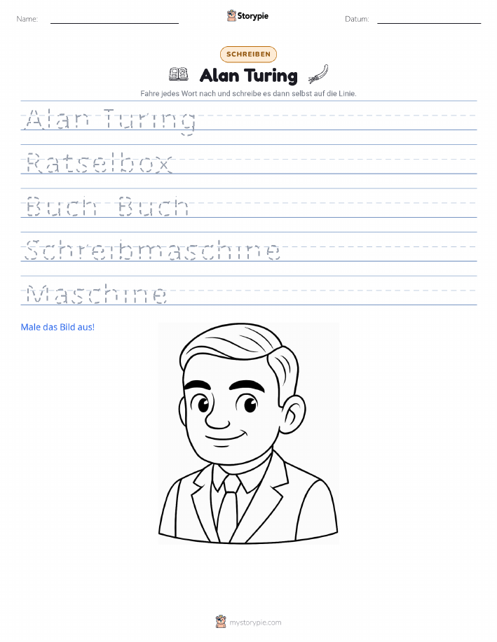 Schreibübung