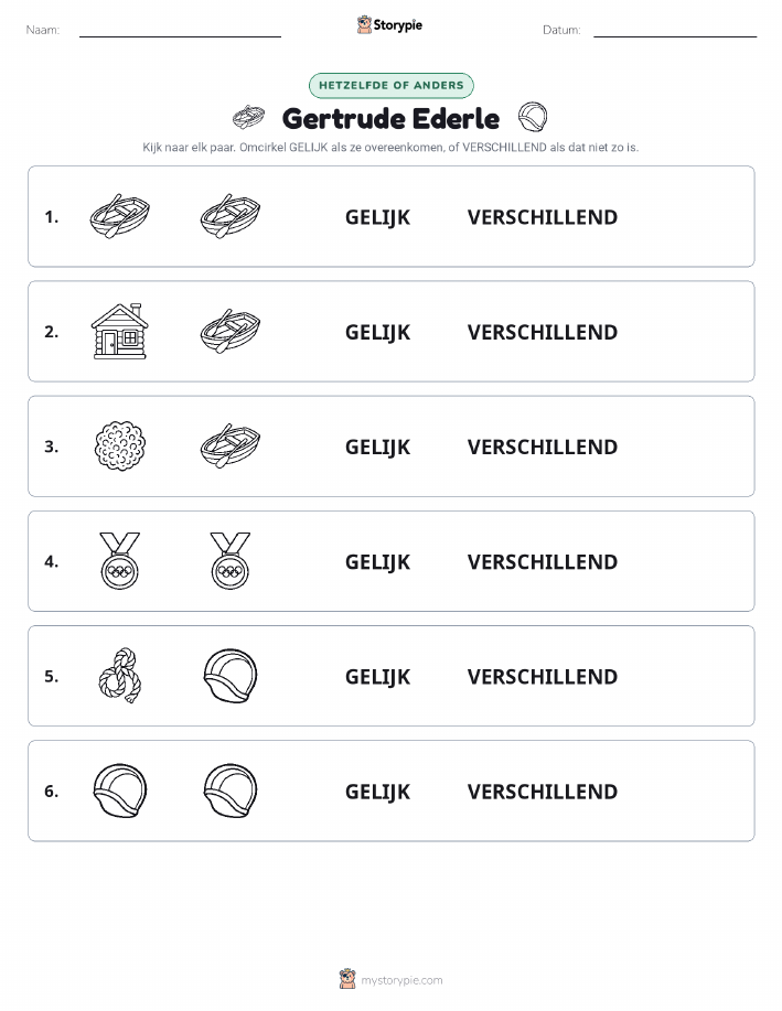 Zelfde of Verschillend