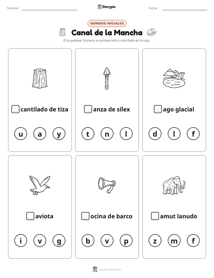 Sonidos Iniciales