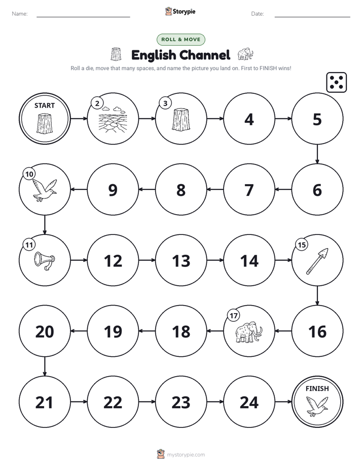 Roll & Move Game