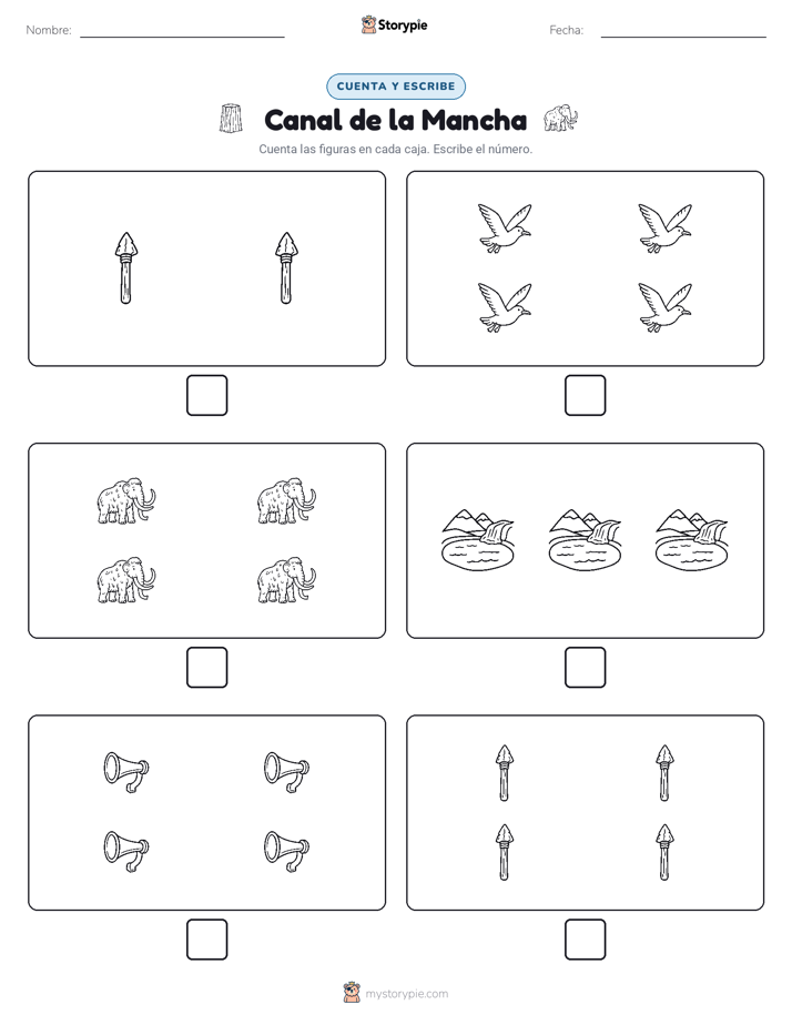 Cuenta y Escribe