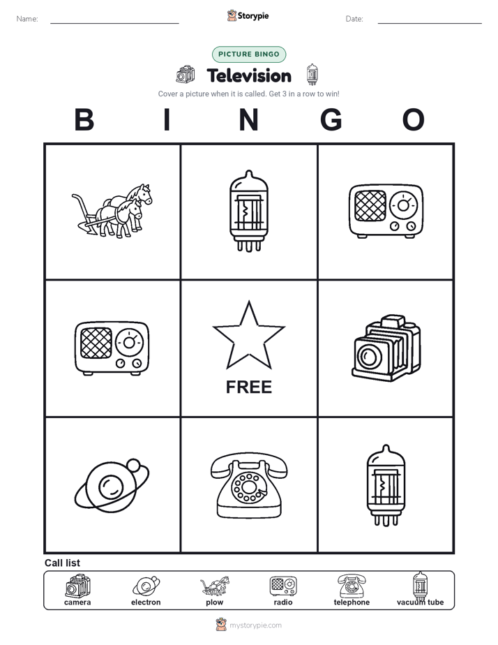 Picture Bingo