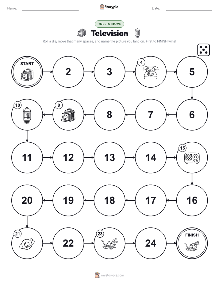 Roll & Move Game