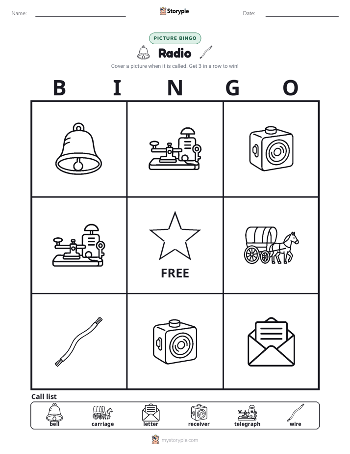 Picture Bingo