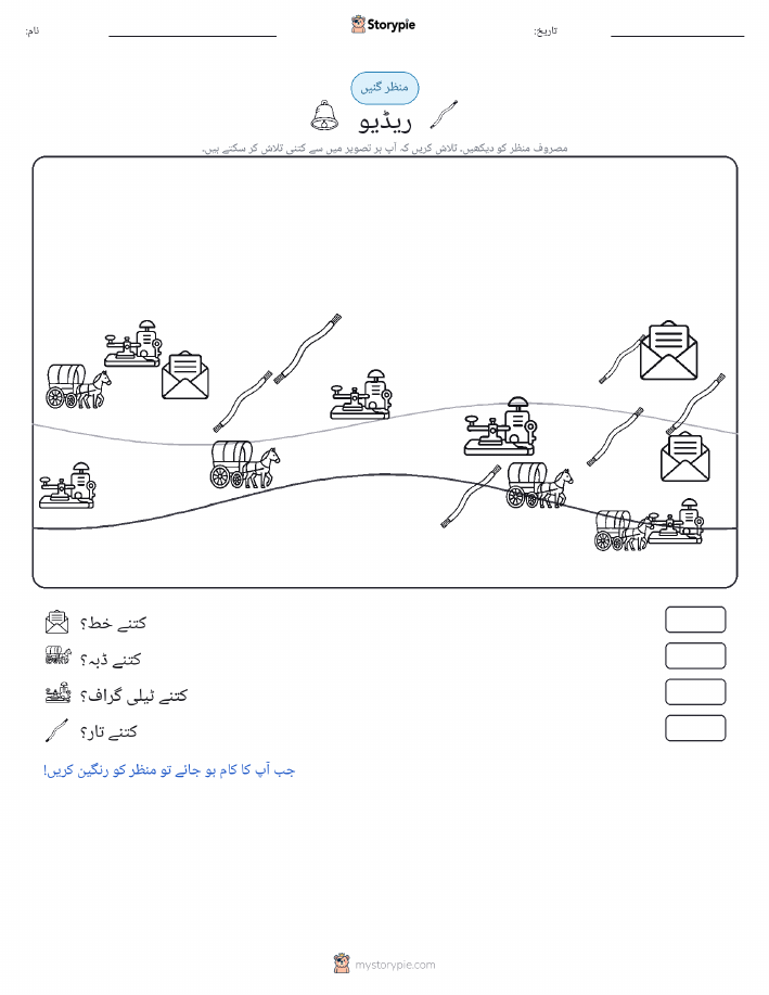 گنتی کا منظر