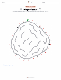 Magnetismus druckbare Arbeitsblatt Vorschau