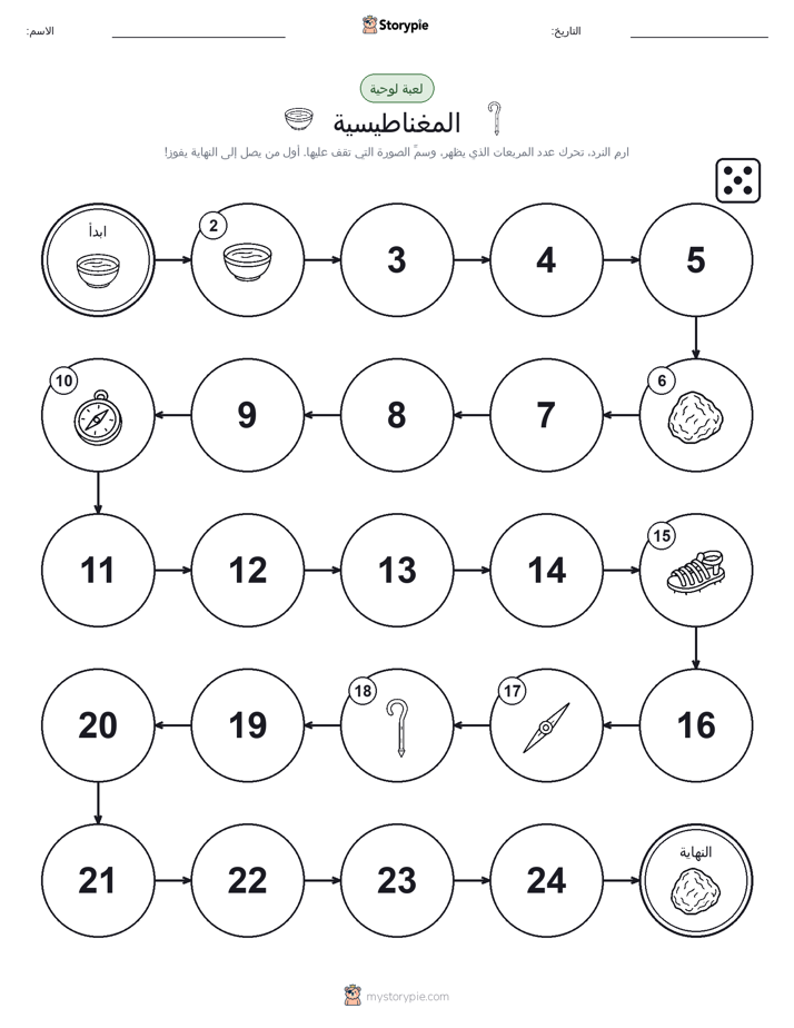 لعبة لف و تحرك