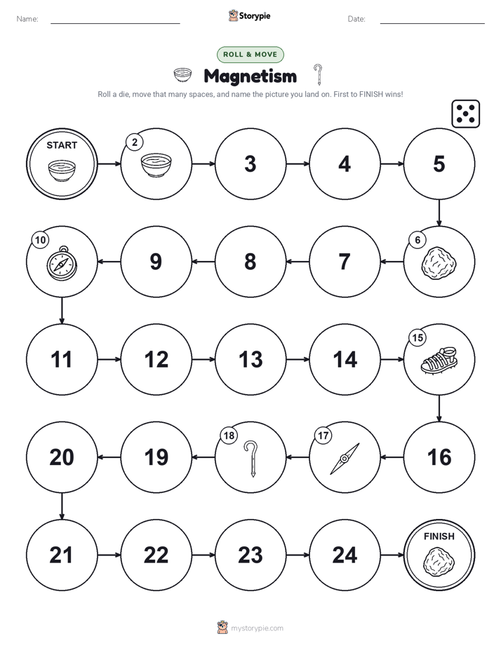 Roll & Move Game