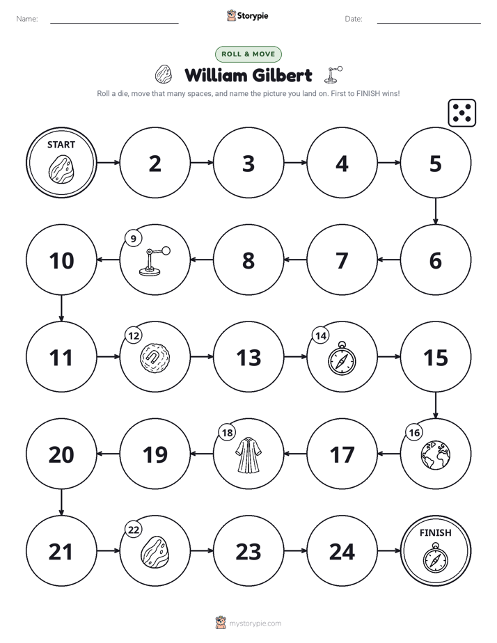Roll & Move Game