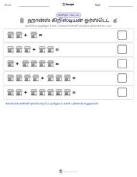 ஹான்ஸ் கிறிஸ்டியன் ஓர்ஸ்டெட் அச்சிடக்கூடிய வேலைப்பதிவின் முன்னோட்டம்