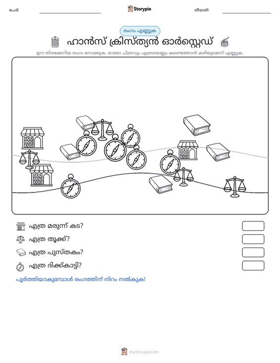 എണ്ണുന്ന ദൃശ്യങ്ങൾ