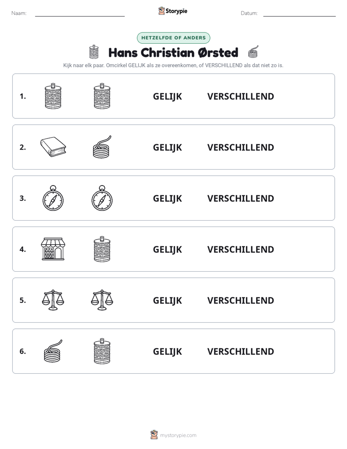 Zelfde of Verschillend
