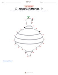 James Clerk Maxwell druckbare Arbeitsblatt Vorschau