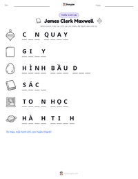 Xem trước tài liệu in sẵn James Clerk Maxwell