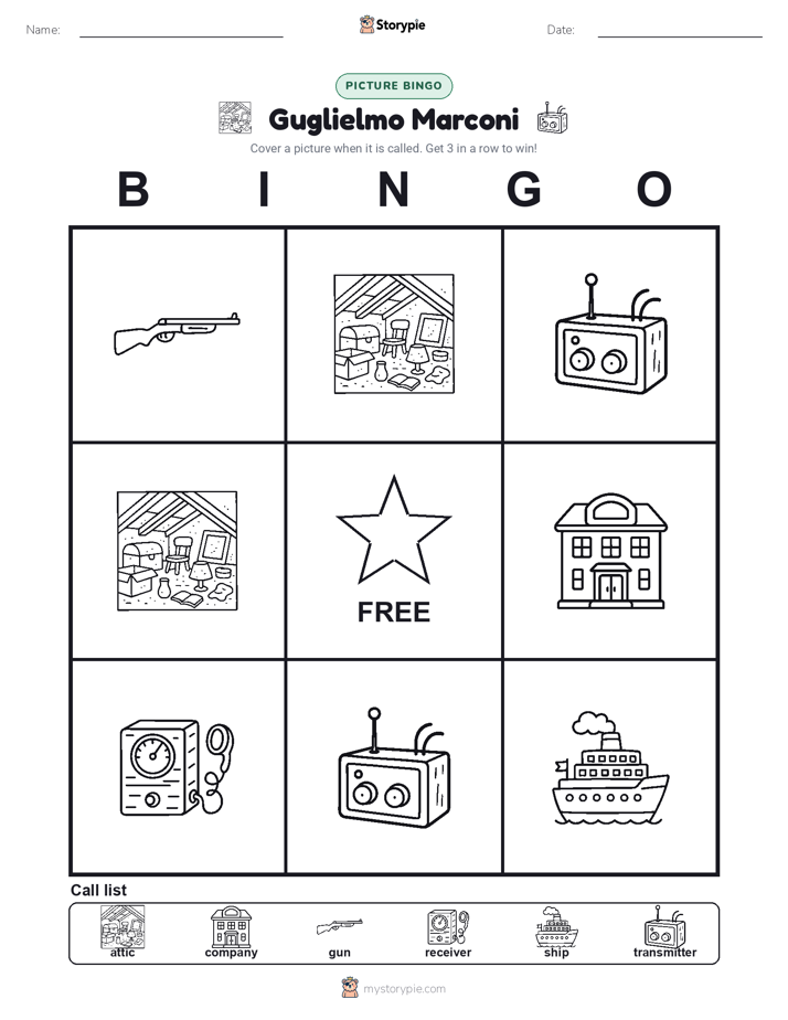 Picture Bingo