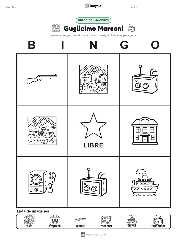 Bingo de Imágenes