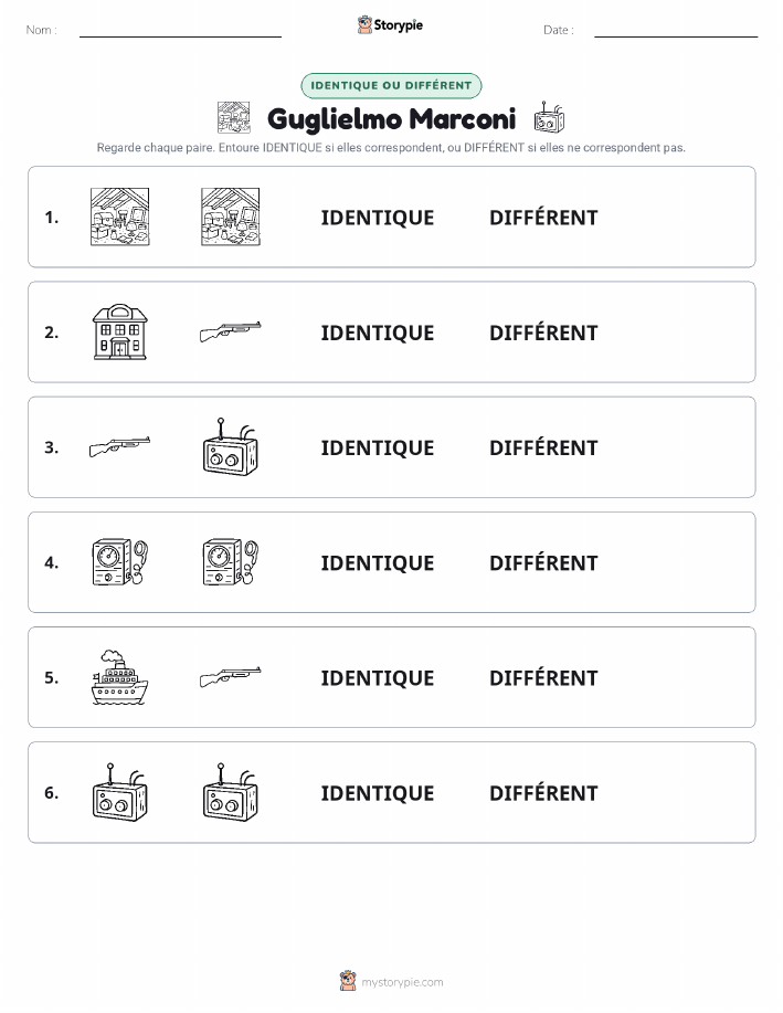 Identique ou Différent