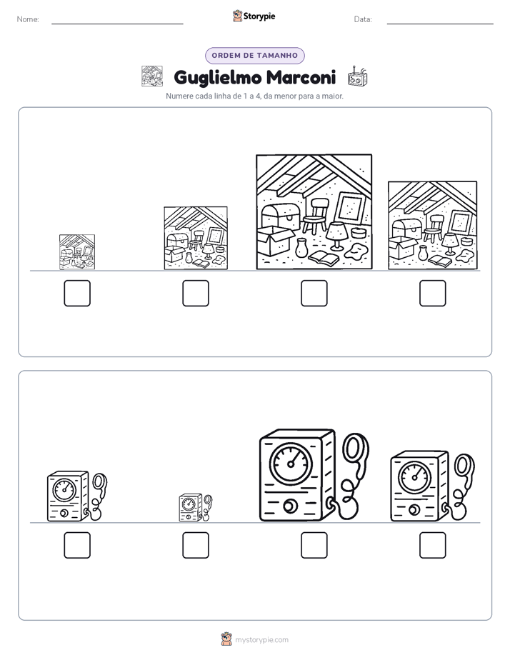 Ordem de Tamanho