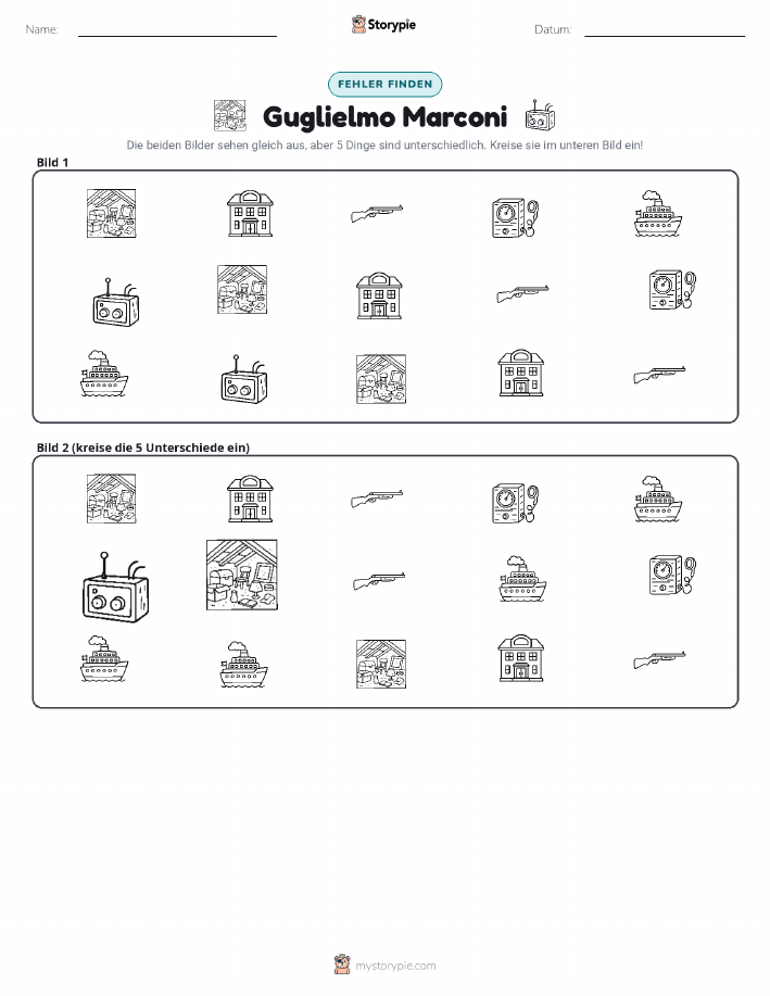 Finde den Unterschied