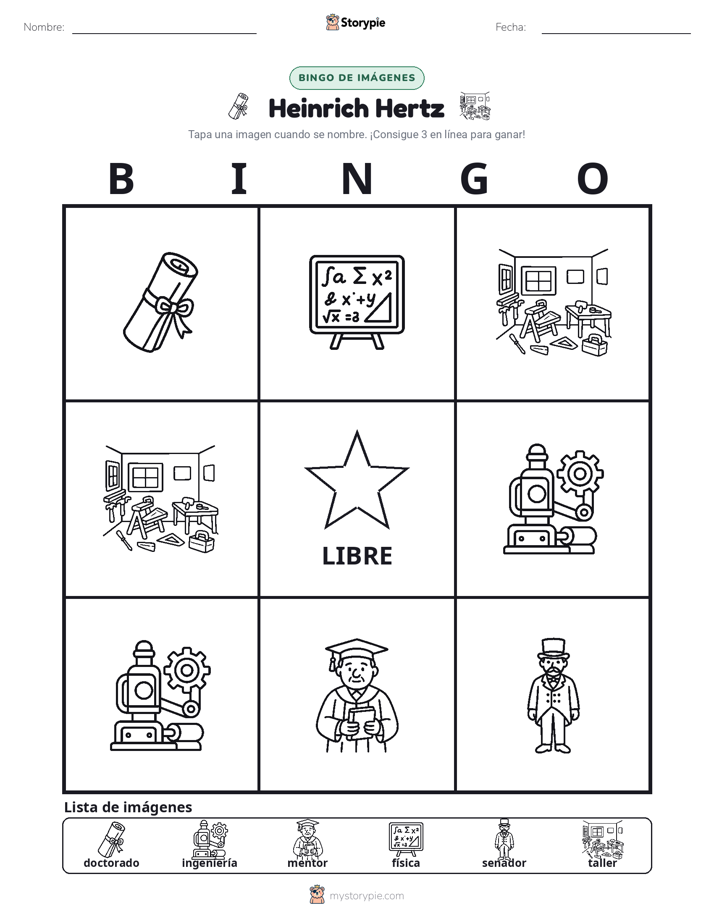 Bingo de Imágenes
