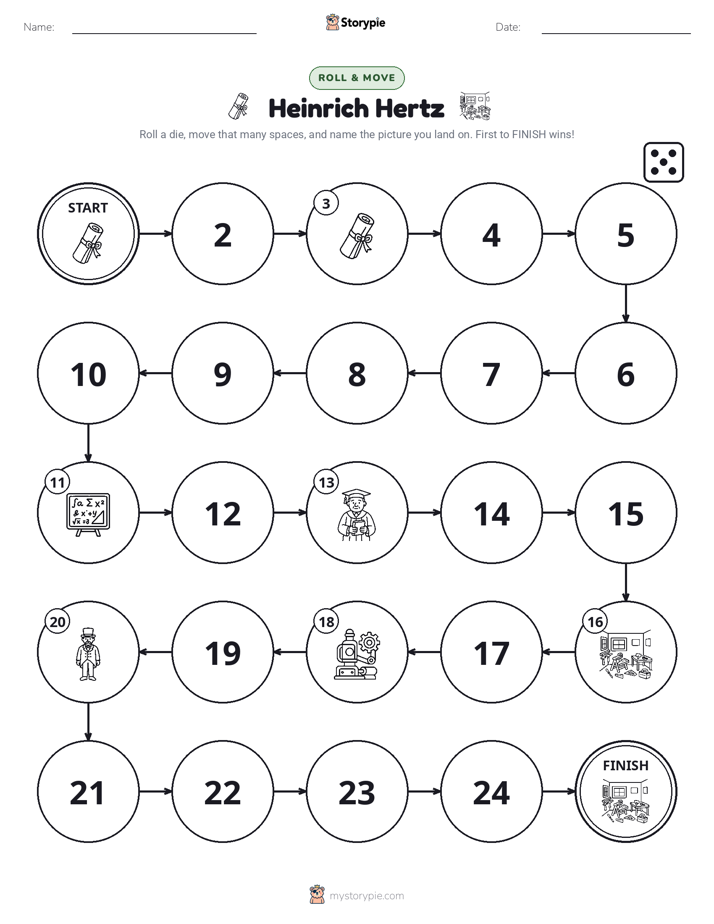 Roll & Move Game
