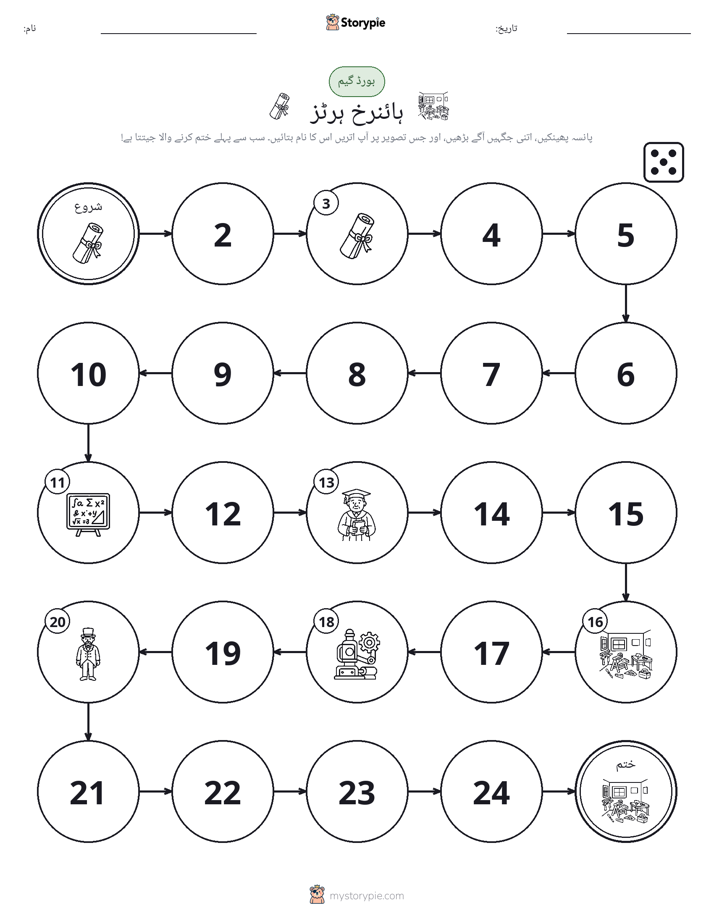 رول اور منتقل کریں کھیل