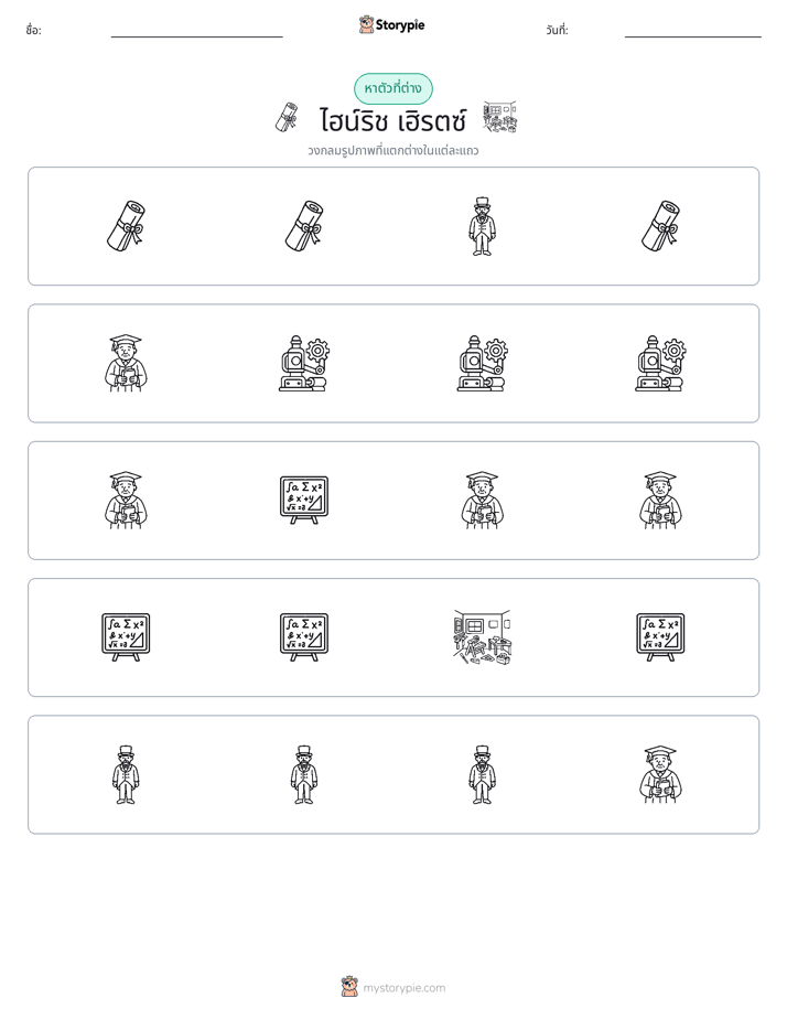 ตัวที่แตกต่าง
