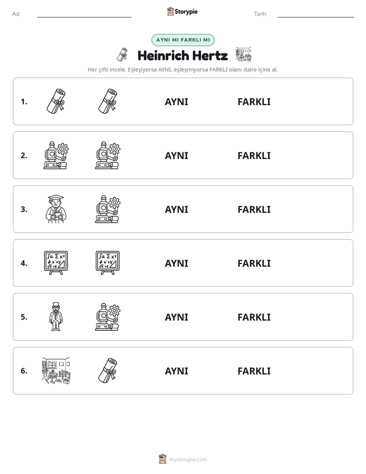 Aynı mı Farklı mı