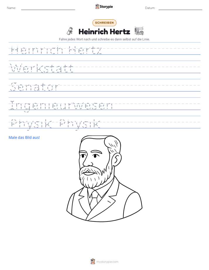 Schreibübung