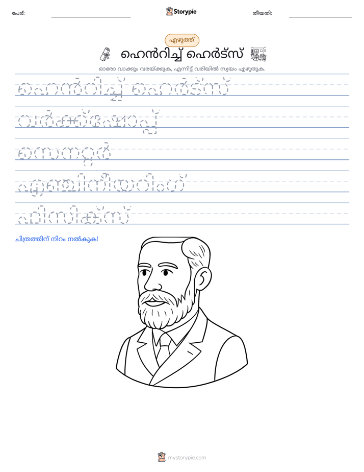 എഴുത്ത് പരിശീലനം