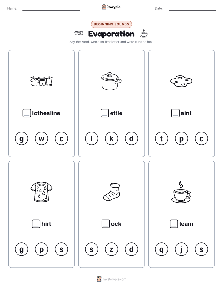 Beginning Sounds