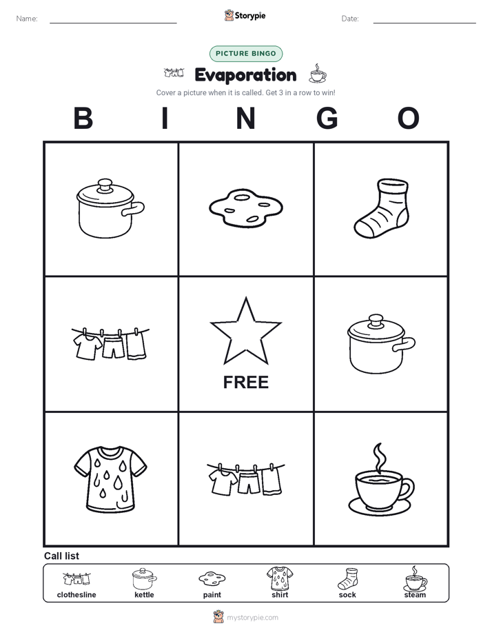 Picture Bingo