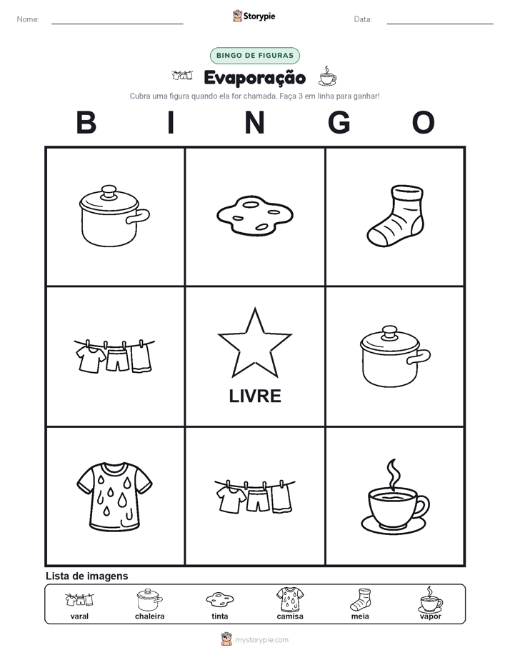 Bingo de Imagens
