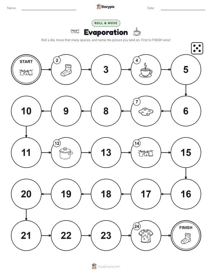 Roll & Move Game