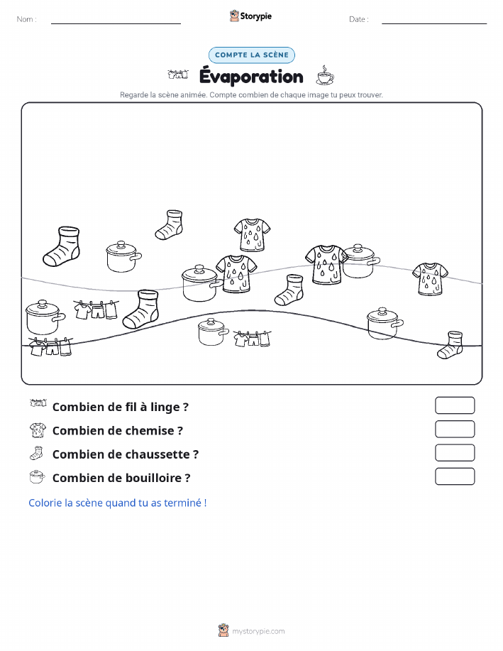 Scène de Comptage