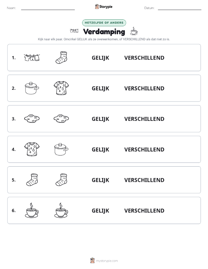 Zelfde of Verschillend