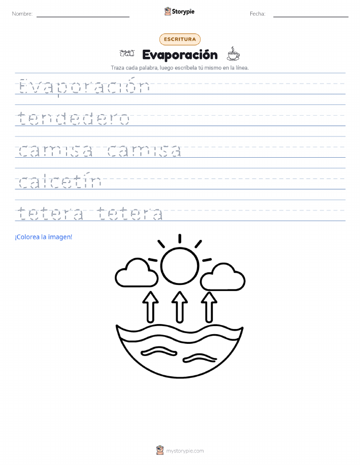 Práctica de Escritura