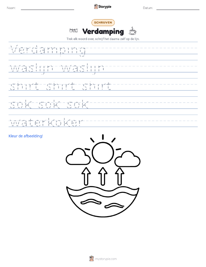 Schrijf Oefening