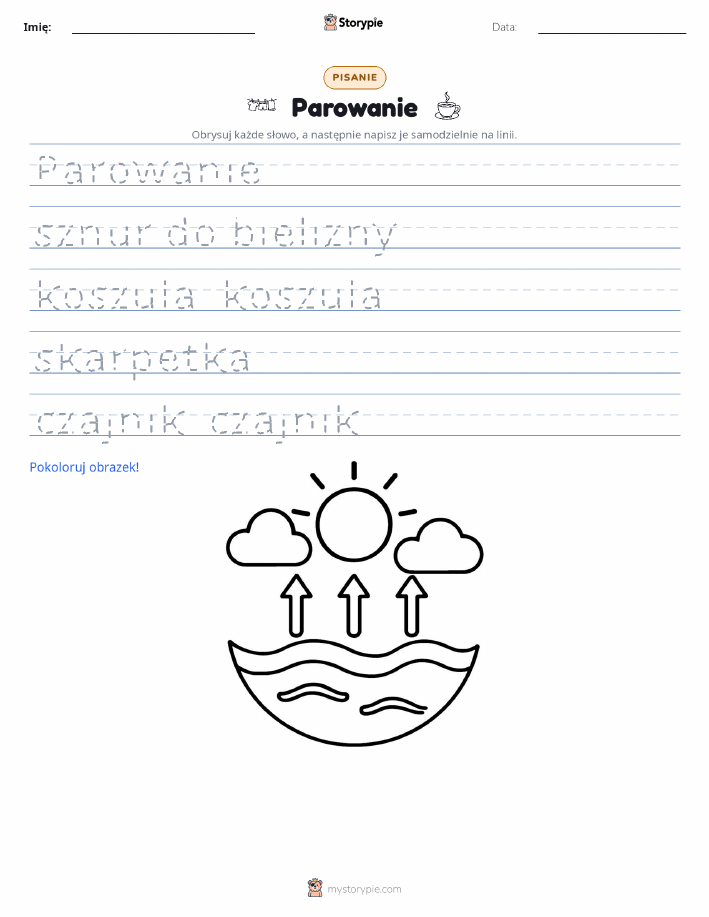 Ćwiczenie Pisania