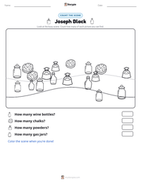 Joseph Black printable worksheet preview