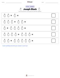 Joseph Black printable worksheet preview