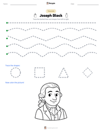 Joseph Black printable worksheet preview