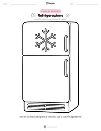 Anteprima della scheda stampabile di Refrigerazione