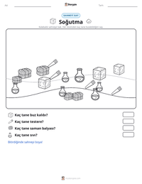 Soğutma yazdırılabilir çalışma sayfası önizlemesi