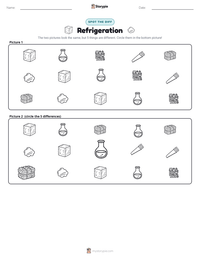 Refrigeration printable worksheet preview