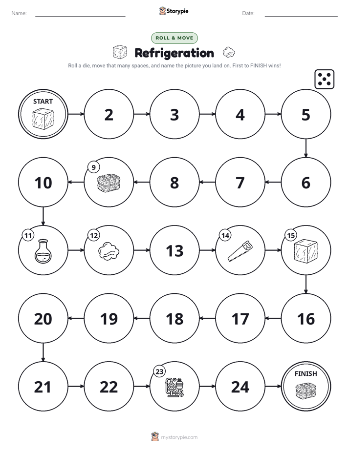Roll & Move Game