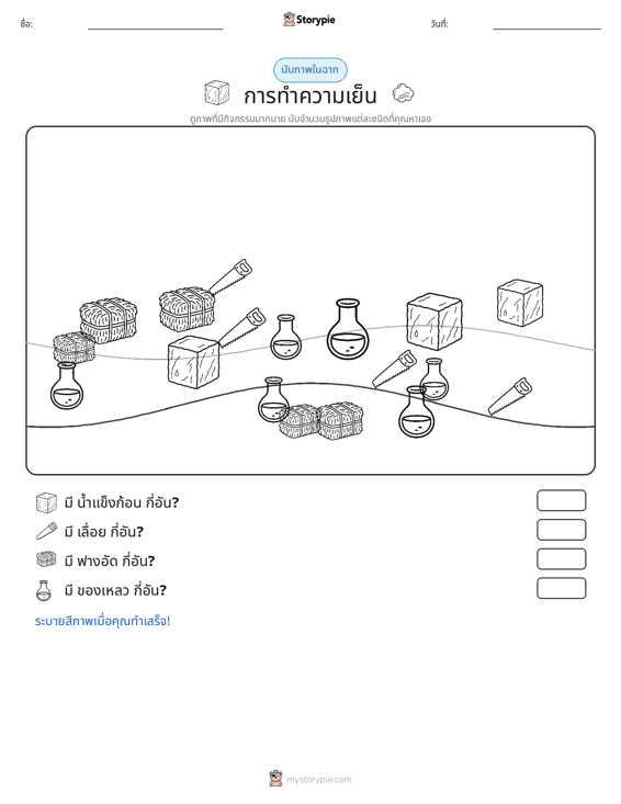 ฉากการนับ