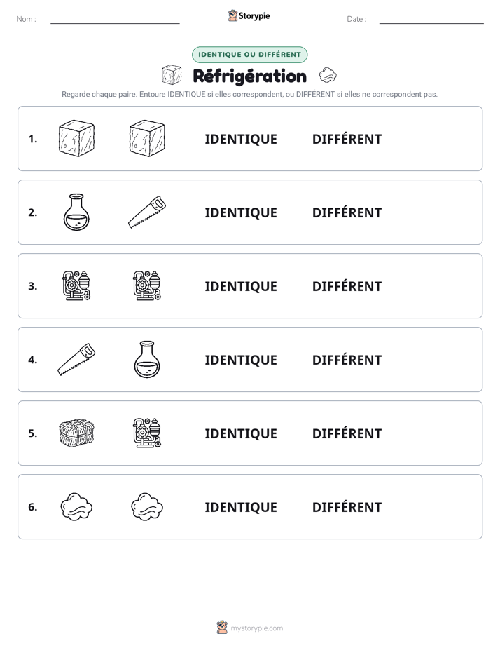Identique ou Différent